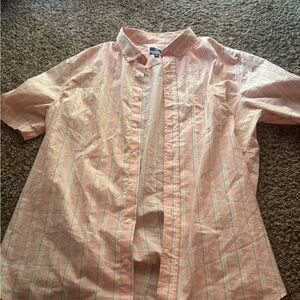 George Classic Fit Pink Plaid Shirt